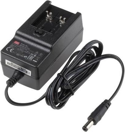 Produktbild MeanWell Steckernetzteil 12V 1,5A 18W