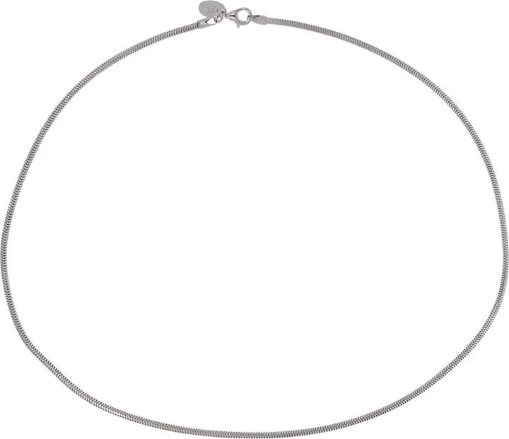Immagine prodotto Xen Catena a serpente lunga 42 cm in argento 925 placcato in rodio (Argento 925, 42 cm)