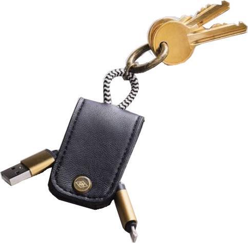 Actual product image Gentlemen's Hardware Keychain Charging Cable