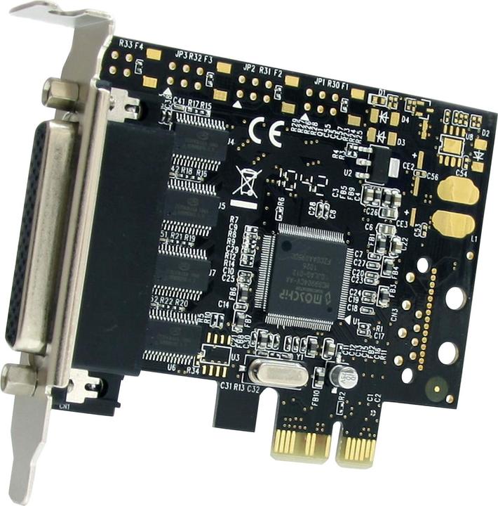 Actual product image StarTech 4 Port Serial RS232 PCI Express Interface Card