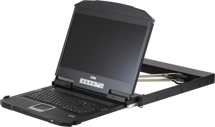Produktbild Aten USB / HDMI / DVI / VGA-Konsole, max, TFT-LCD 20 ms, 350 cd/m², AC FR