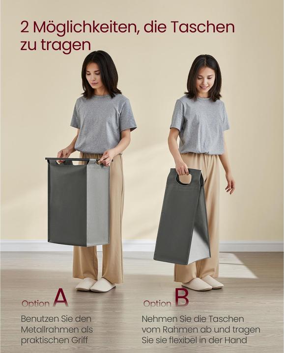 Actual product image Vasagle Laundry (160 l)