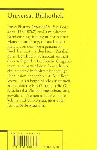 Actual product image Klassische Texte der (German, Jonas Pfister, 2011)