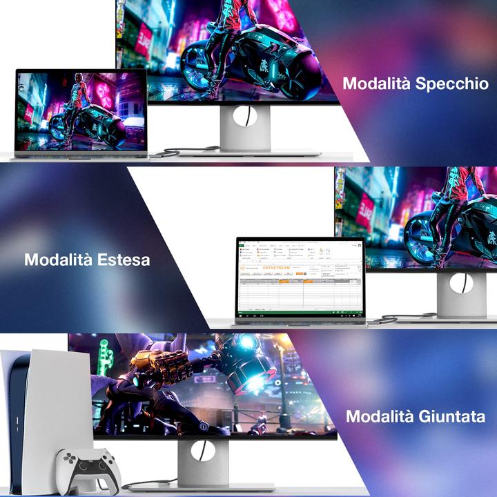 Actual product image Ult-Wiiq DisplayPort auf HDMI-Kabel (3 m, DisplayPort)