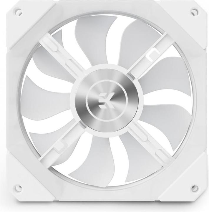 Actual product image EKWB EK-Quantum Impulse 120 D-RGB PWM fan - 120mm, white (120 mm)