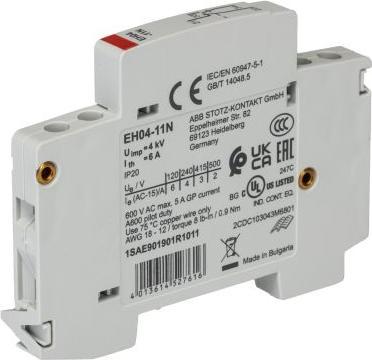 Produktbild ABB EH04-11N Hilfskontaktblock 1S/1Ö