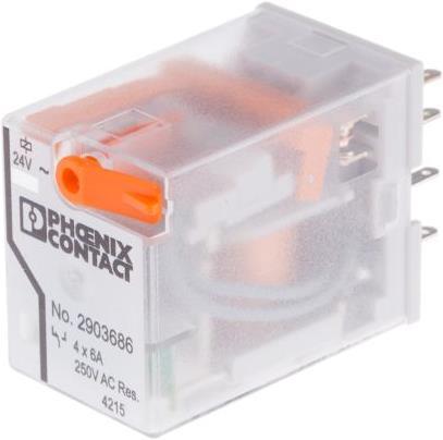 Immagine prodotto Phoenix Contact REL-IR4 Plug In Power Relay 24AC/4X21