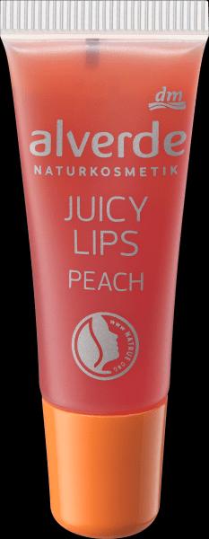 dm alverde Lipgloss Juicy Lips Peach