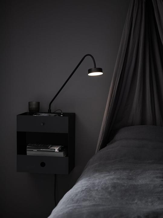 Immagine prodotto Markslöjd MARKSLOJD Draw 1L Applique da parete nero (525 lm)