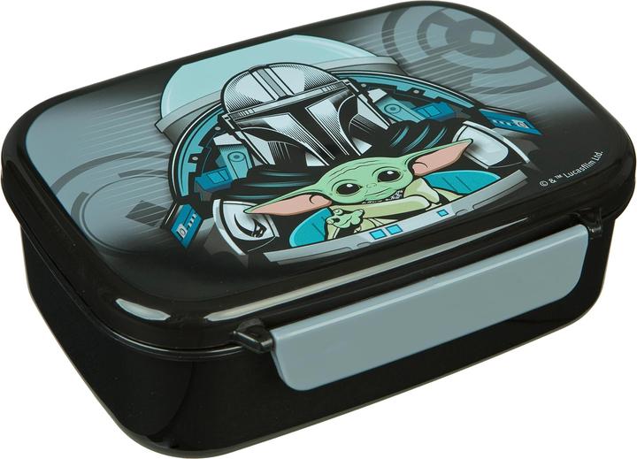 Actual product image Scooli Lunchbox Star Wars Grau/Schwarz, Materialtyp: Kunststoff