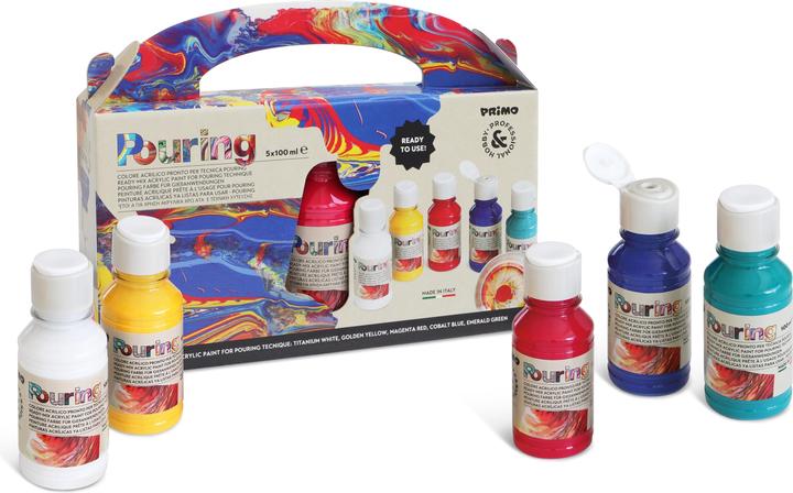 Produktbild Primo Acrylfarbe Pouring (Mehrfarbig, 100 ml)