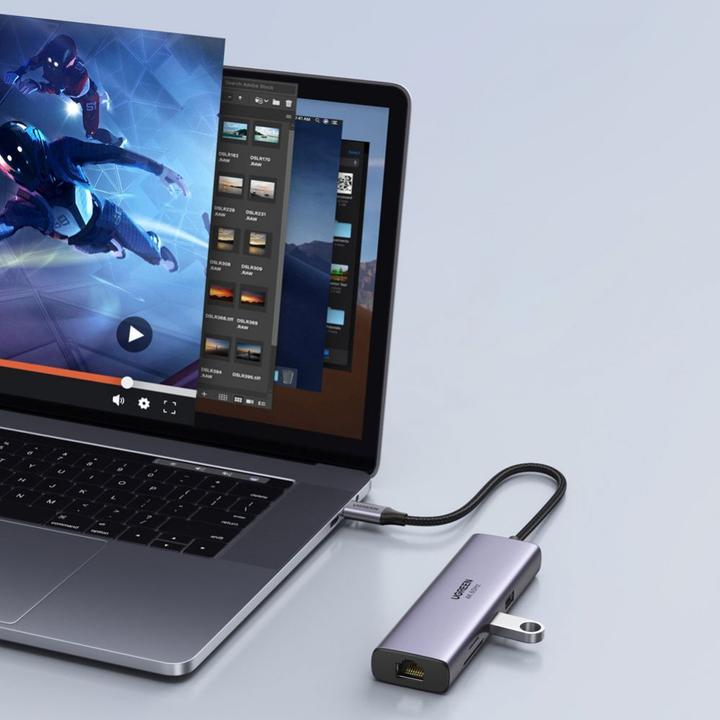 Immagine prodotto Ugreen HUB multifunzione 7in1 (USB-C, 7 Porti)