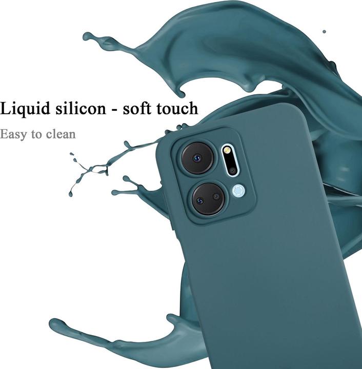 Image du produit Cadorabo Housse pour Honor x7a TPU avec protection liquide en silicone (Honor X7a)