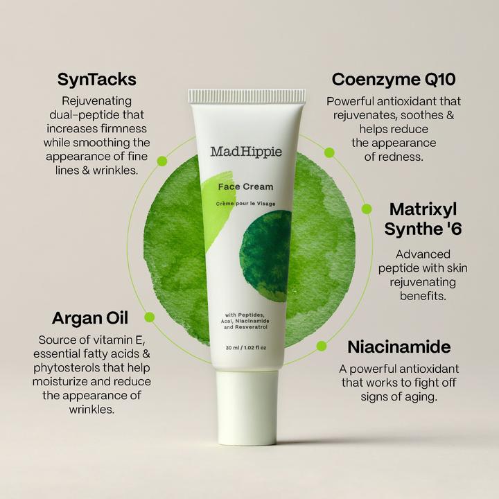 Immagine prodotto MadHippie Face Cream (30 ml, Crema da giorno)