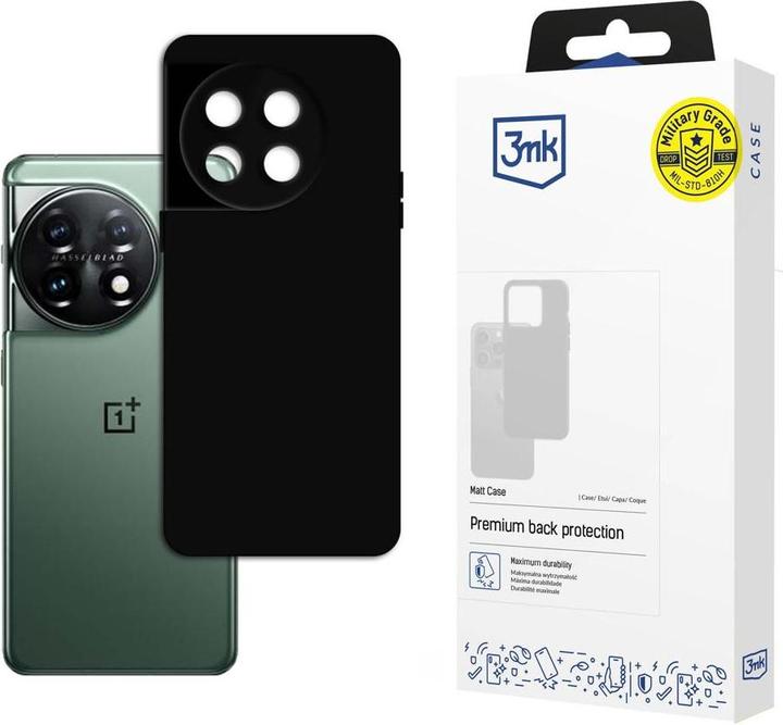 Produktbild 3MK OnePlus 11 5G - Matt Case black (OnePlus 11)