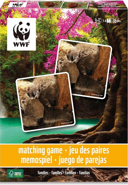 Actual product image Merchant Ambassador Memo animal families (36 pieces)