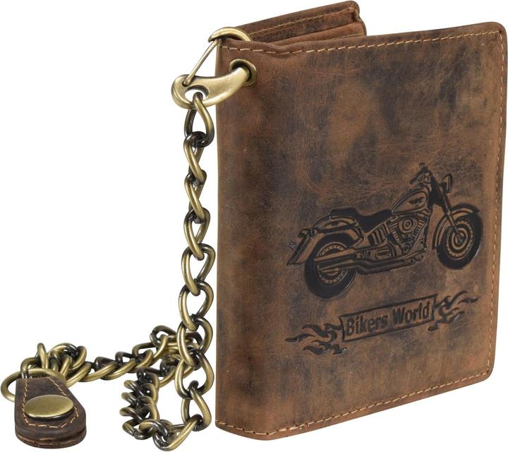 Produktbild Greenburry Vintage Bike Geldbörse Leder 10 cm