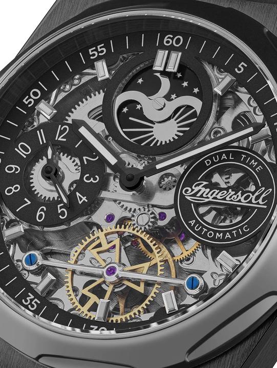 Produktbild Ingersoll 1892 Ingersoll I12908 Broadway Dual Time (Analoguhr, 43 mm)