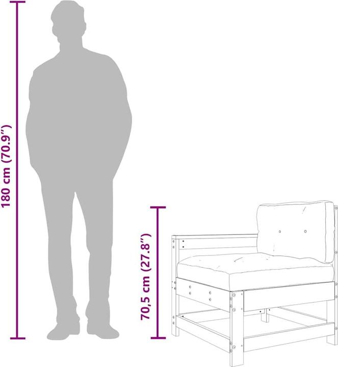 Actual product image VidaXL Romane