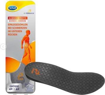 Produktbild Scholl InBalance Einlegesohlen
