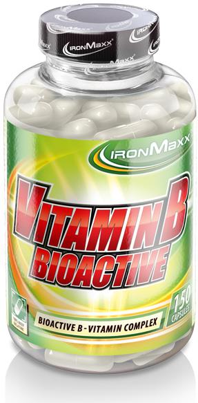 Produktbild IronMaxx Vitamin B Bioactive (150 Stück, Kapseln, 131.30 g)