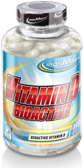 Actual product image IronMaxx Vitamin D Bioactive (150 Piece, Capsules, 500 g)