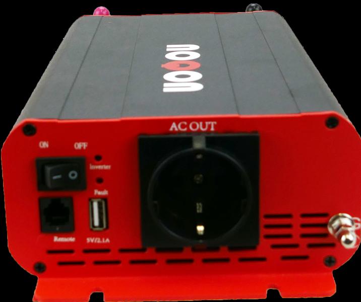 Image du produit Noqon NSP512 Onduleur à onde sinusoïdale 500W/12V Onduleur à onde sinusoïdale