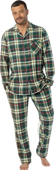 Actual product image Atlas For Men Mens Tartan Flannel Long Pyjama Set (XXL)
