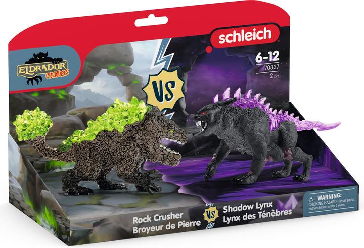 Immagine prodotto Schleich Lince d'ombra contro Spaccamuro