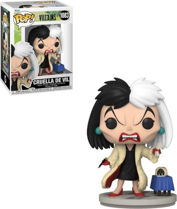 Actual product image Funko Pop! Disney Villains : Cruella De Vil
