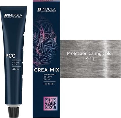 Immagine prodotto Indola Colore - Crema colorante permanente cool e neutra 9.11 Biondo Cenere Extra Chiaro Intensivo (9.11 Biondo Extra Chiaro Cenere Intensivo)