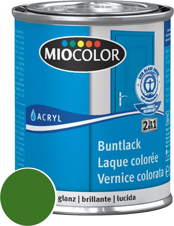 Image du produit Miocolor Acryl Buntlack glanz (Feuille vert, 0.13 l)
