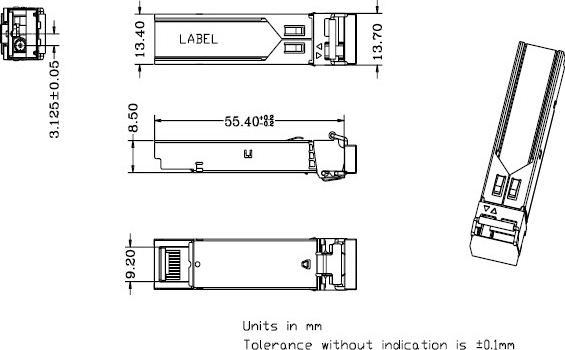Produktbild Allnet isp bridge modem gpon in mini-gbic sfp form "all4785-gpon"