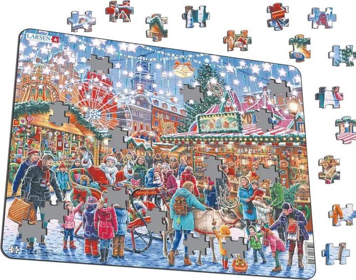 Immagine prodotto Larsen Puzzle - Mercatino di Natale (140 pezzi)