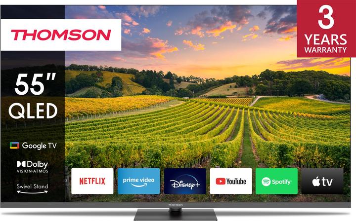 Thomson TV SET LCD 55" QLED 4K/55QG5C14 (55", QLED, 4K)