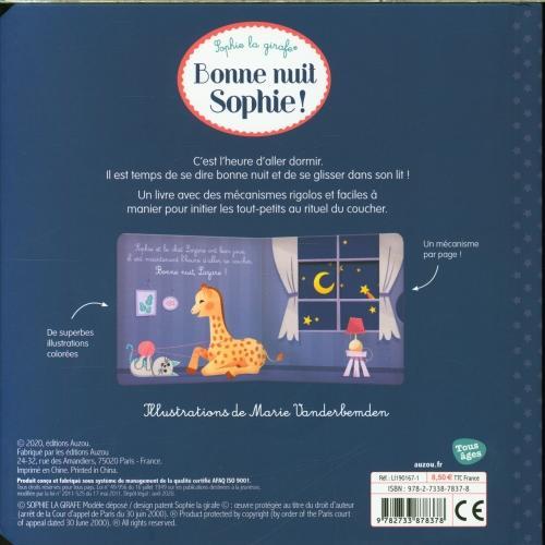 Immagine prodotto Auzou France Bonne nuit Sophie! (Francese, Vanderbemden Marie, 2023)