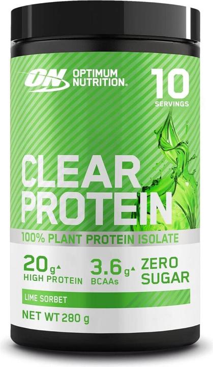 Actual product image Optimum Nutrition Clear Vegan Protein (Lime, sorbet, 1 pcs., 280 g)
