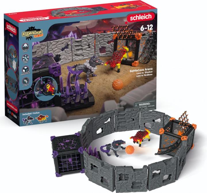 Actual product image Schleich BattleCave Arena: Lava vs. shadow