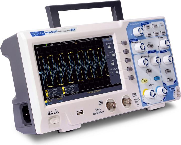 Image du produit Peaktech P 1337 Oscilloscope à mémoire numérique