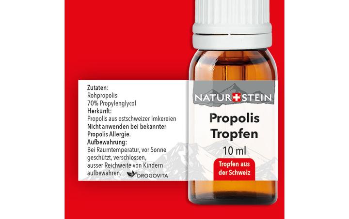 Actual product image Naturstein Propolis tincture (1 Piece, 80 g)