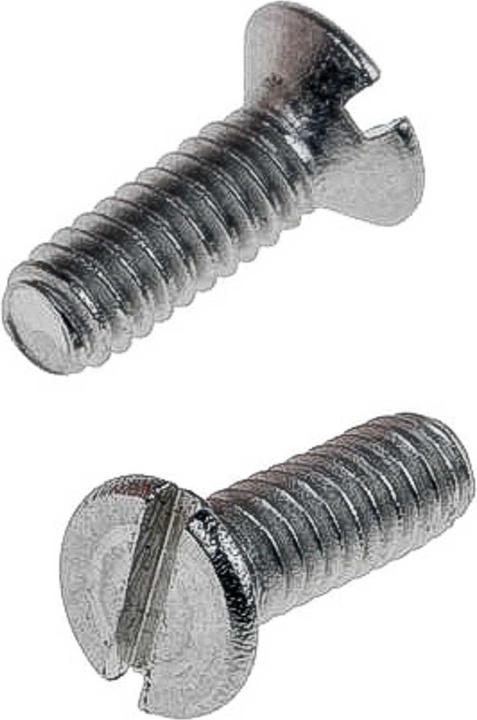 Produktbild Rs Pro Senkkopf Schlitz Schrauben, Edelstahl A2, M1.4 x 4mm (1 Schrauben pro Stück)