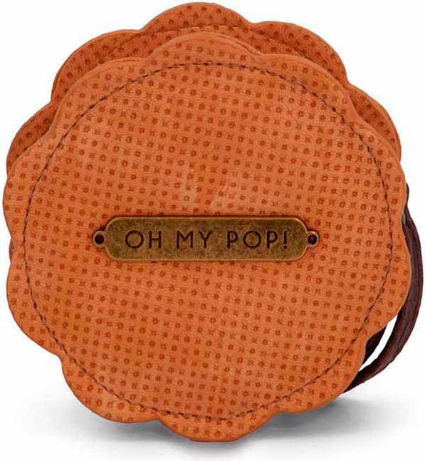 Produktbild Oh My Pop! Round Purse Biscuit