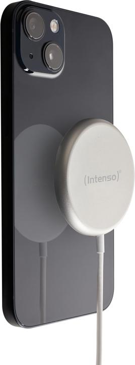 Actual product image Intenso Magnetic Wireless Charger MW1 white (15 W)