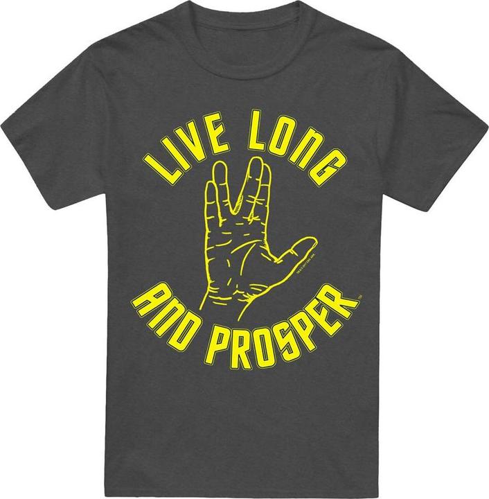 Actual product image Unisex Adult Live Long Hand T-Shirt (XL)