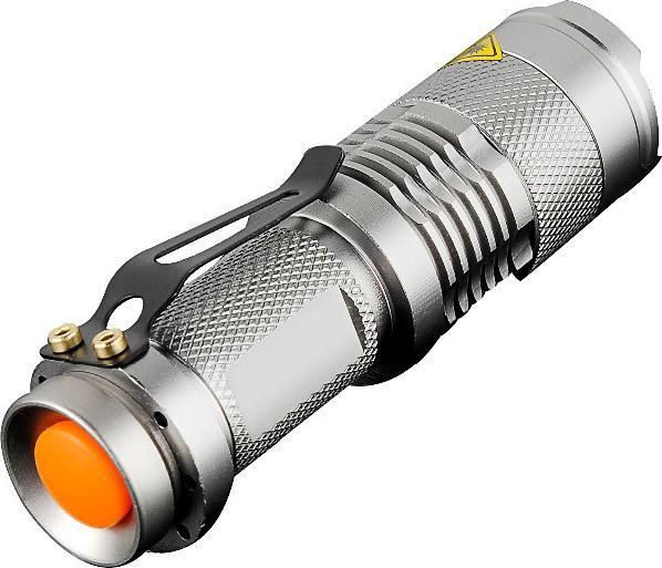 Produktbild JTI LED-Taschenlampe CREE Ultrafire - Grau (13.40 cm, 300 lm)