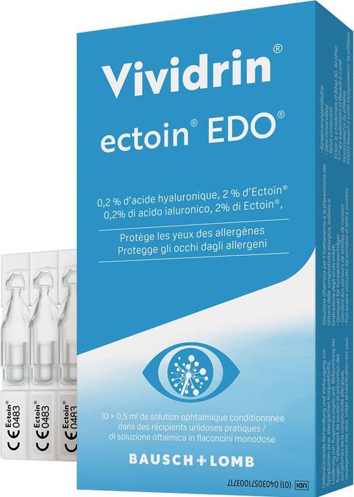 Actual product image Bausch + Lomb ectoin EDO Gtt Opht (5 ml, Vividrin ectoin EDO Gtt Opht)