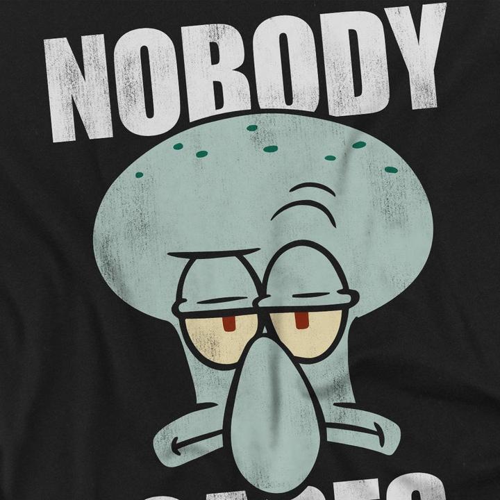 Image du produit Spongebob Squarepants - T-shirt NOBODY CARES MEME - Homme (XL)