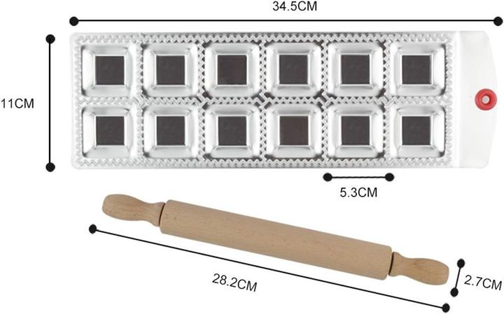 Produktbild Satoha Ravioli-Ausstechformen-Set