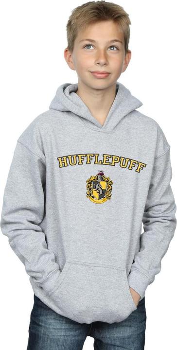 Actual product image Boys Hufflepuff Crest Hoodie (104)