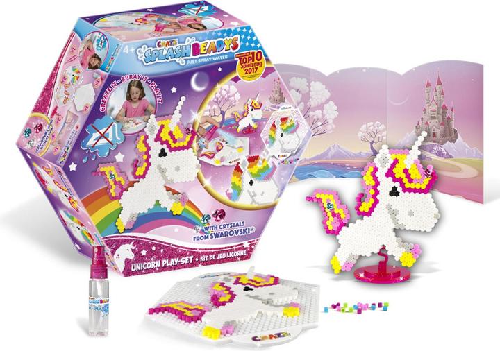Actual product image Craze Splash Beadys Play Set Unicorn